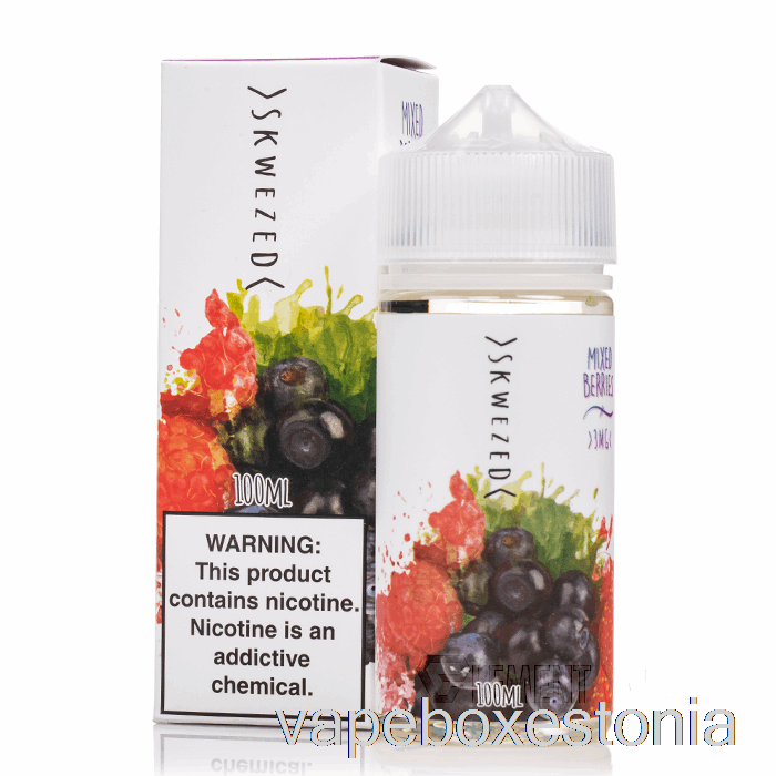 Vape Box Estonia Segamarjad - Skwezed - 100ml 0mg
